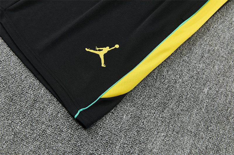 2026-27 Brazil Black Short-Sleeve Training Jersey