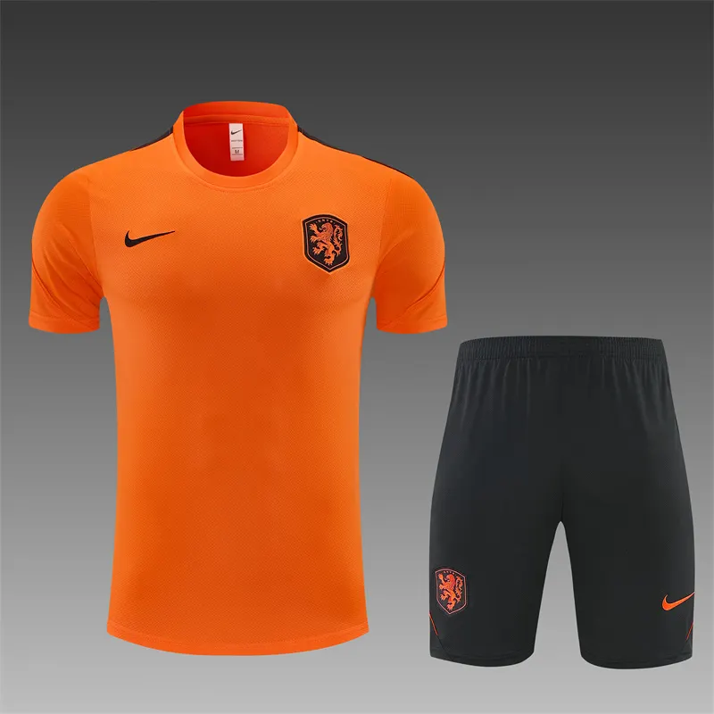 2026-27 Netherlands Royal Orange Short-Sleeve Training Jersey