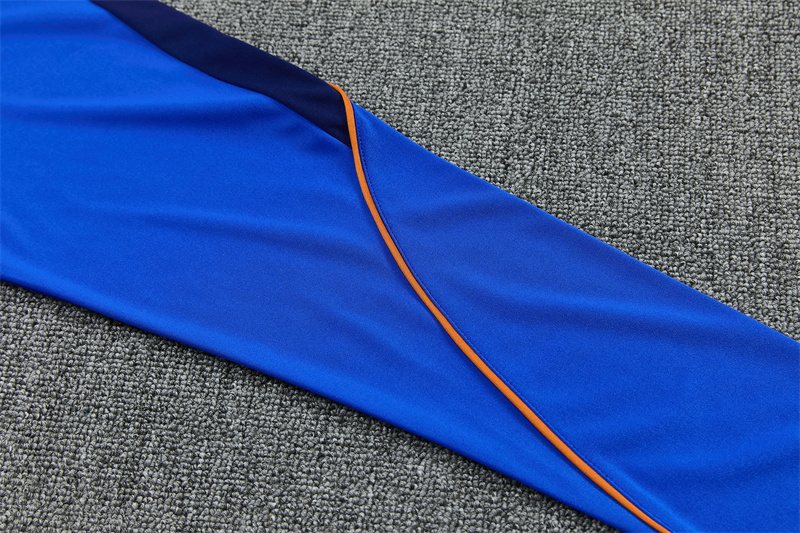 2026-27 France Blue Half-Zip Training Jersey