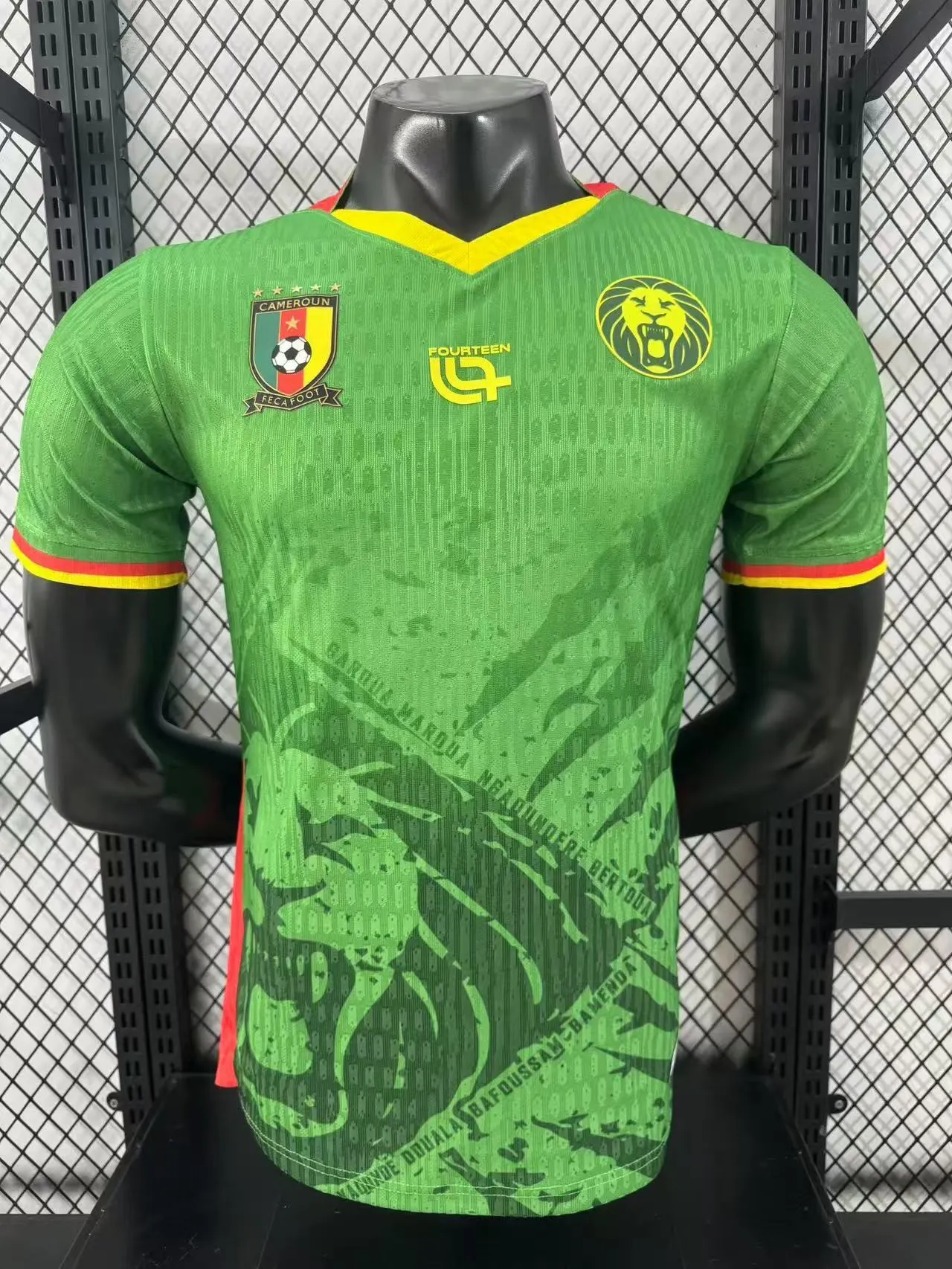 2025-26 Cameroon Home Jersey – Player Version