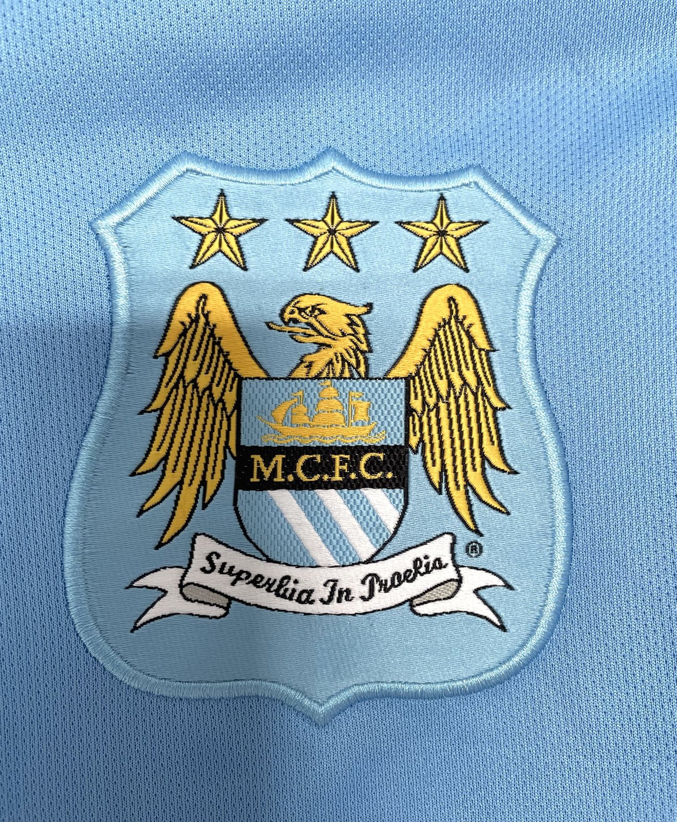 2015-16 Manchester City Retro Home Jersey