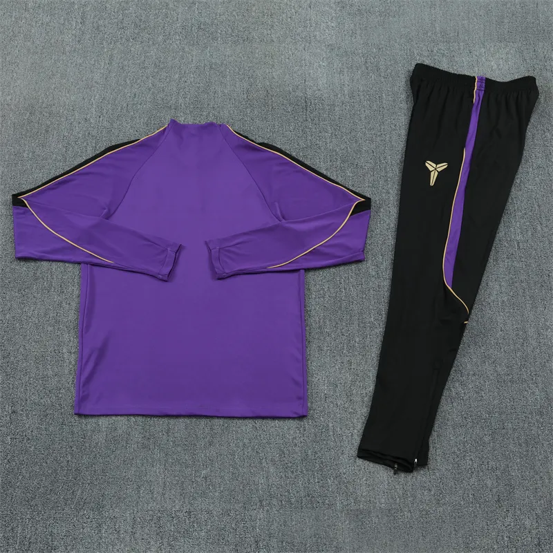 2026-27 Barcelona Red-Purple Half-Zip Training Jersey