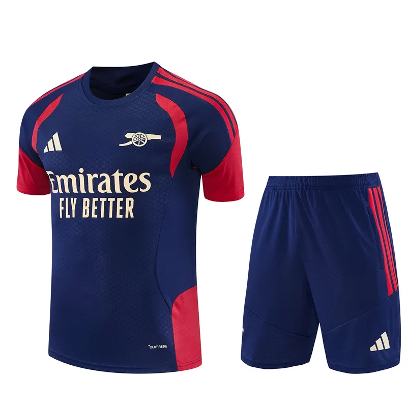 2026-27 Arsenal royal blue short-sleeved training kit