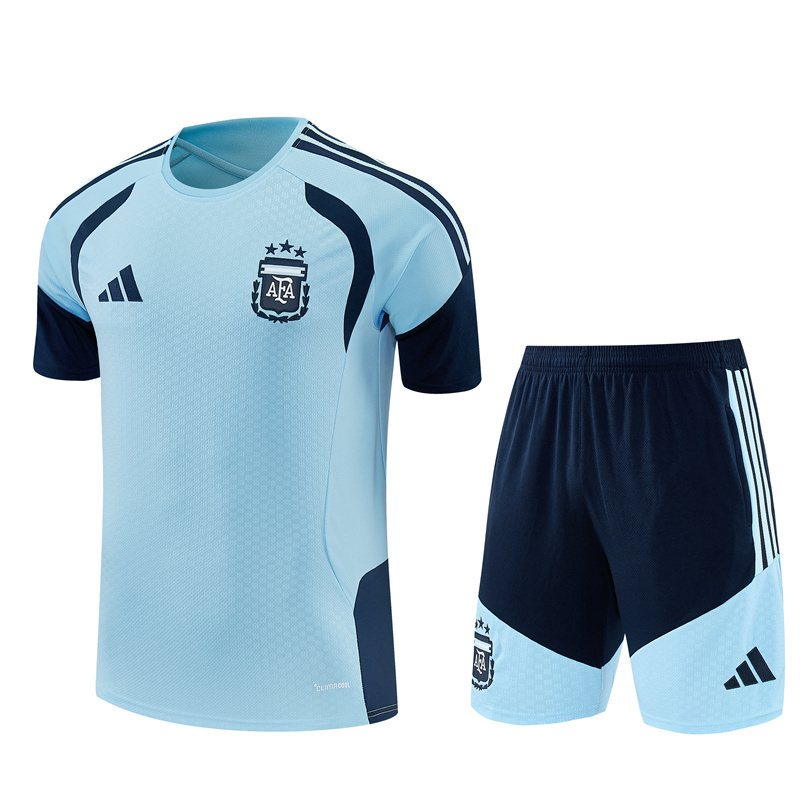 2026-27 Argentina Light Blue Short-Sleeve Training Jersey