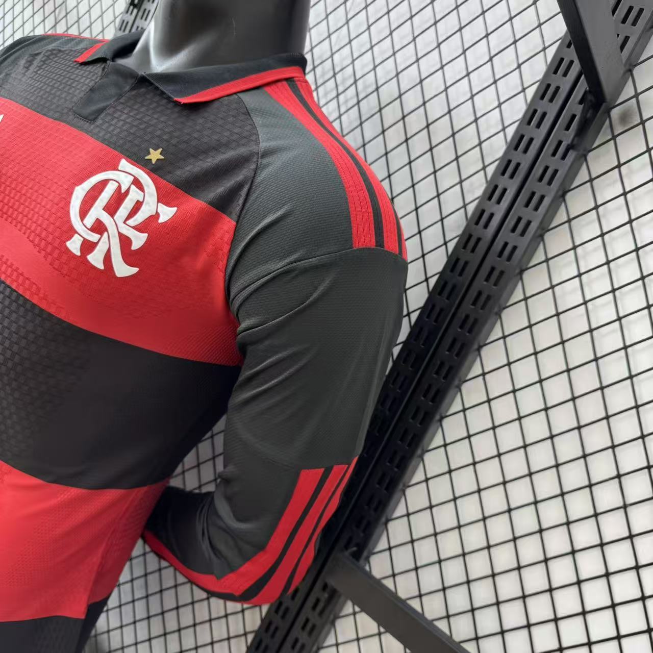 2026-27 Flamengo Home Long-Sleeve Jersey - Player Version