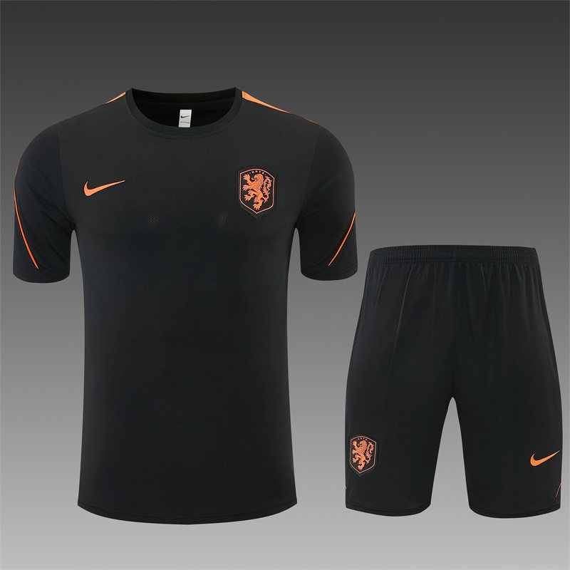 2026-27 Netherlands Black Short-Sleeve Training Jersey
