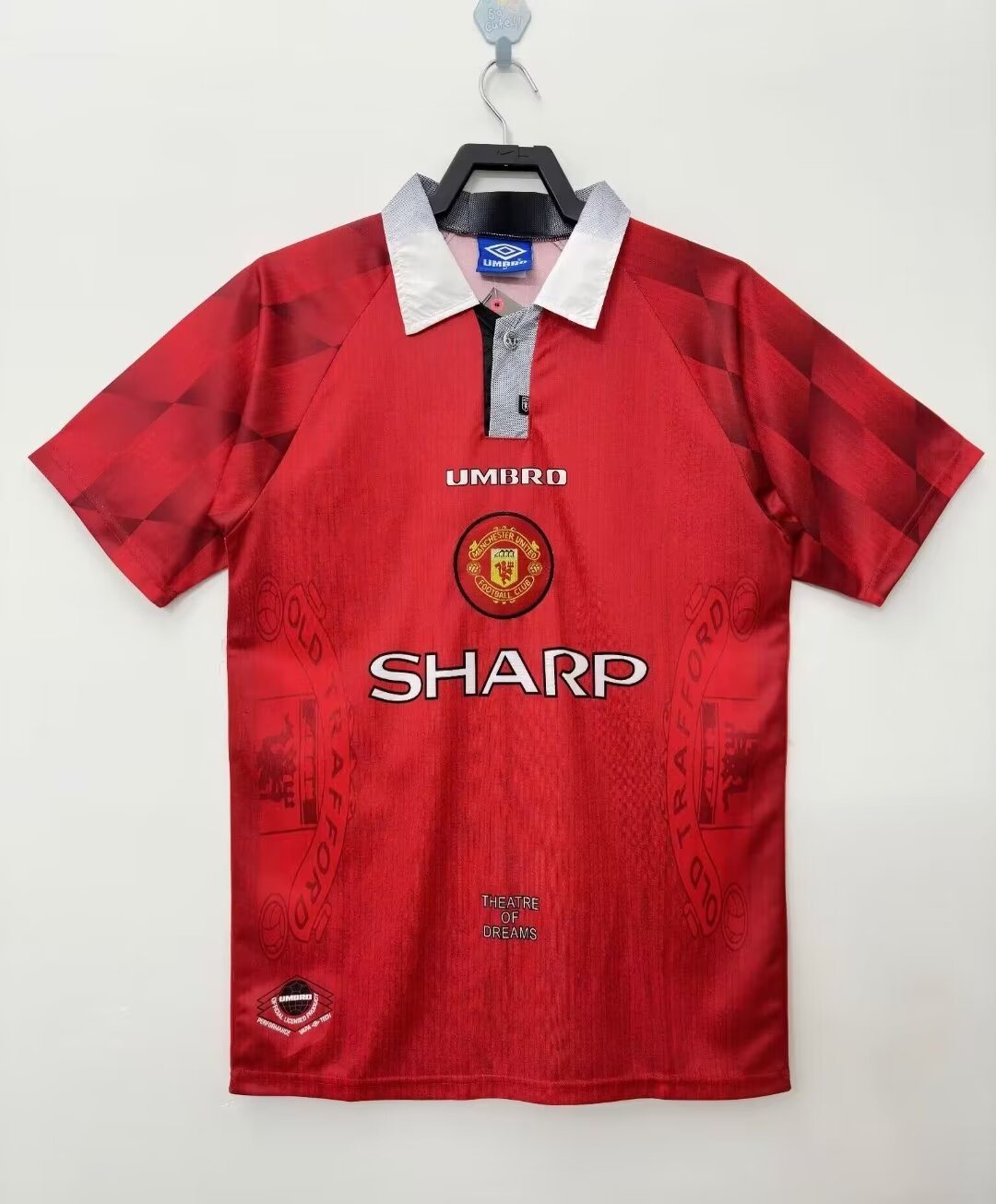 1996-97 Manchester United Home Retro Shirt