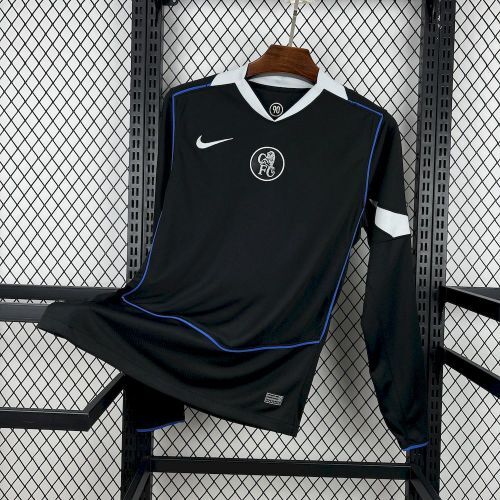 2025-26 Chelsea Away Long-Sleeve Kit - Fan Edition