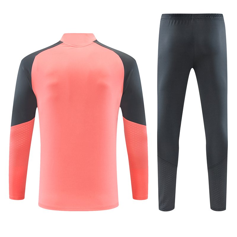 2026-27 Real Madrid Pink Half-Zip Training Jersey