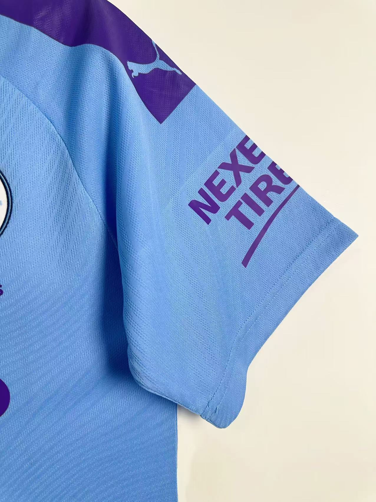 2019-20 Manchester City Retro Home Jersey