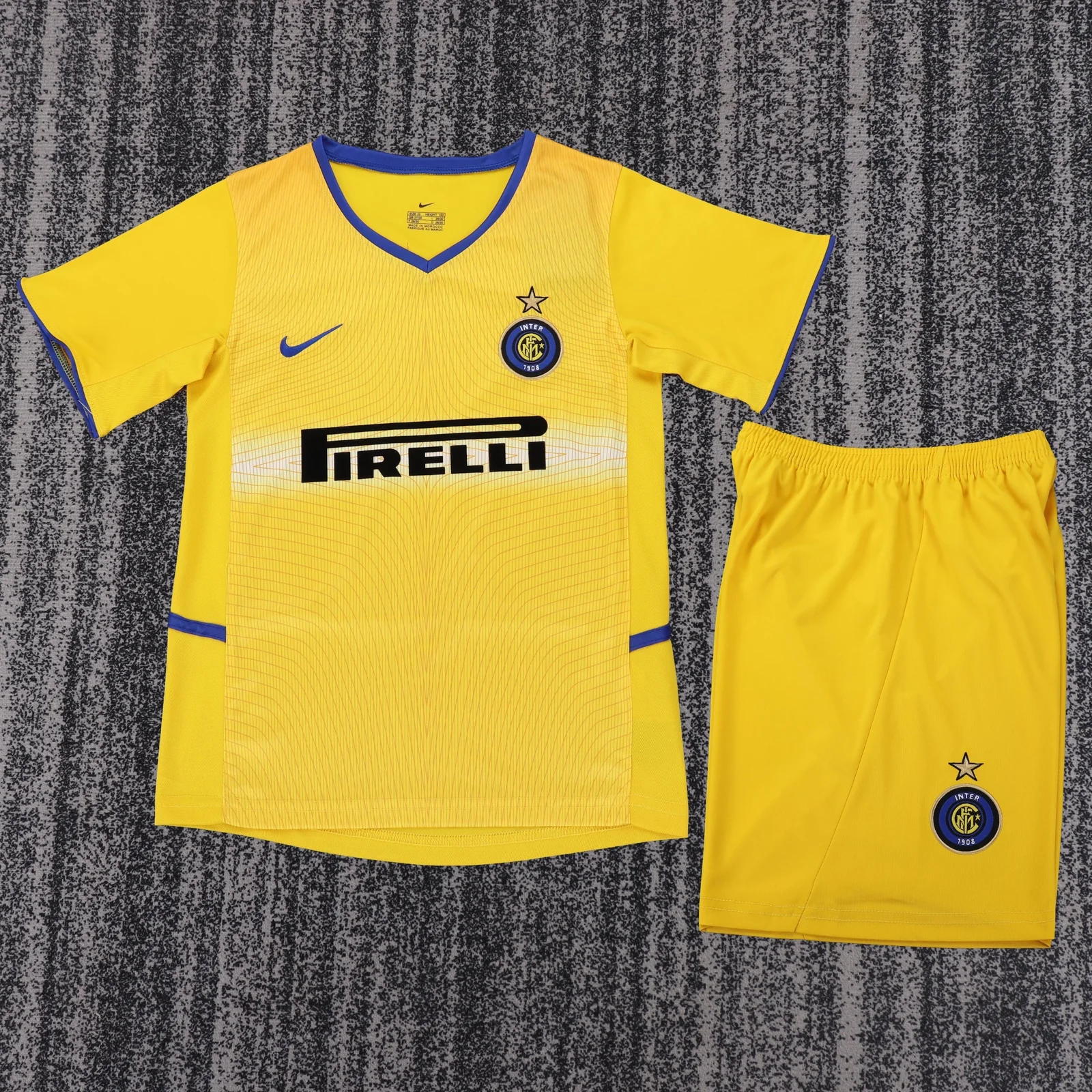 2002-03 Inter Milan Second Away Retro Jersey -  Kids'