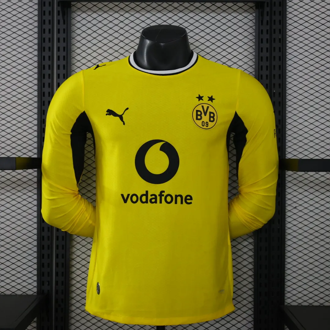 2026-27 Dortmund Home Long-Sleeve Jersey – Player Version