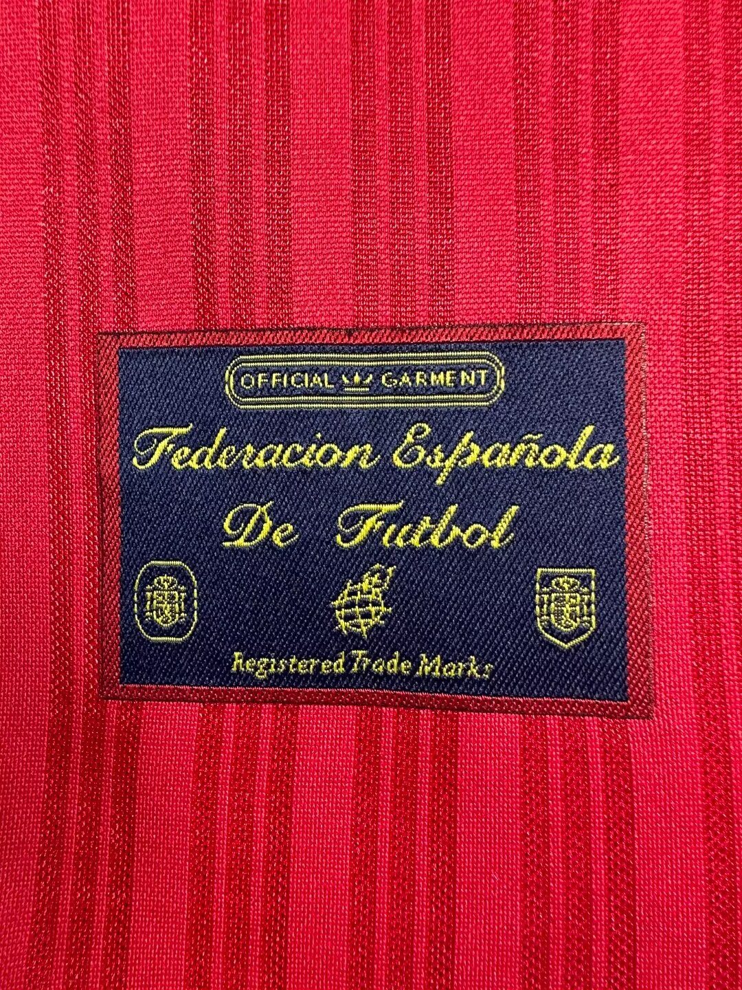 1996 Spain Home Retro Jersey
