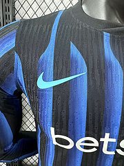 2025-26 Inter Milan Home Long-Sleeve Jersey – Player Version