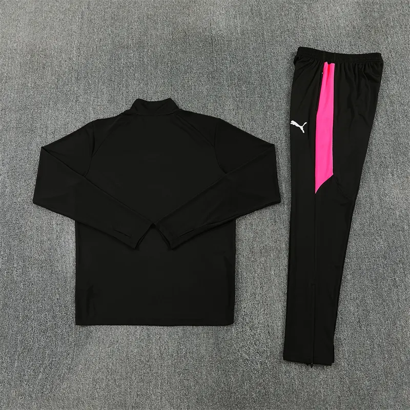 2026-27 Portugal Team Ink Black Half-Zip Training Jersey