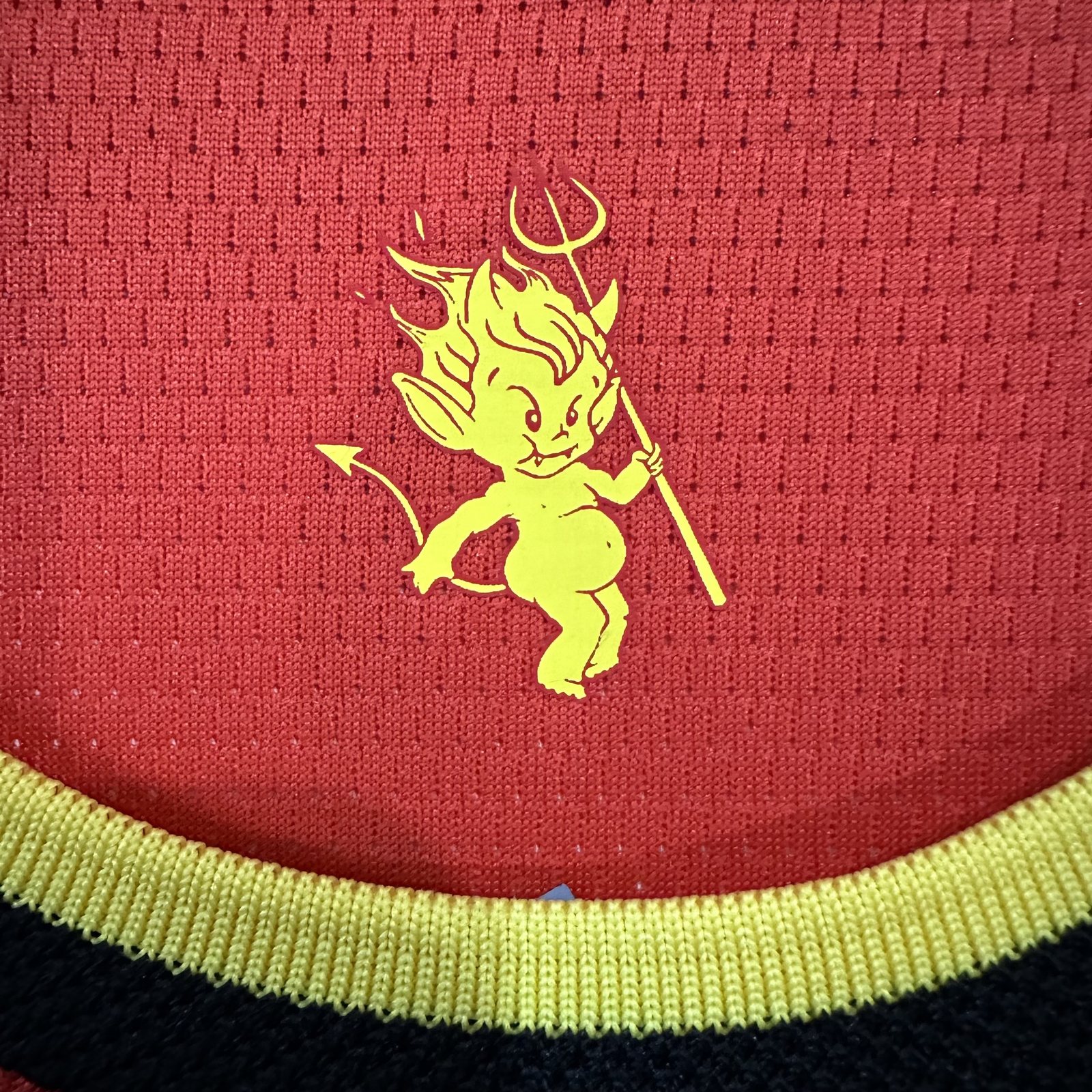 2026-27 Belgium Home Long-Sleeve Jersey – Player Version