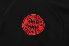 2025-26 Bayern Munich Black Half-Pull Training Jersey