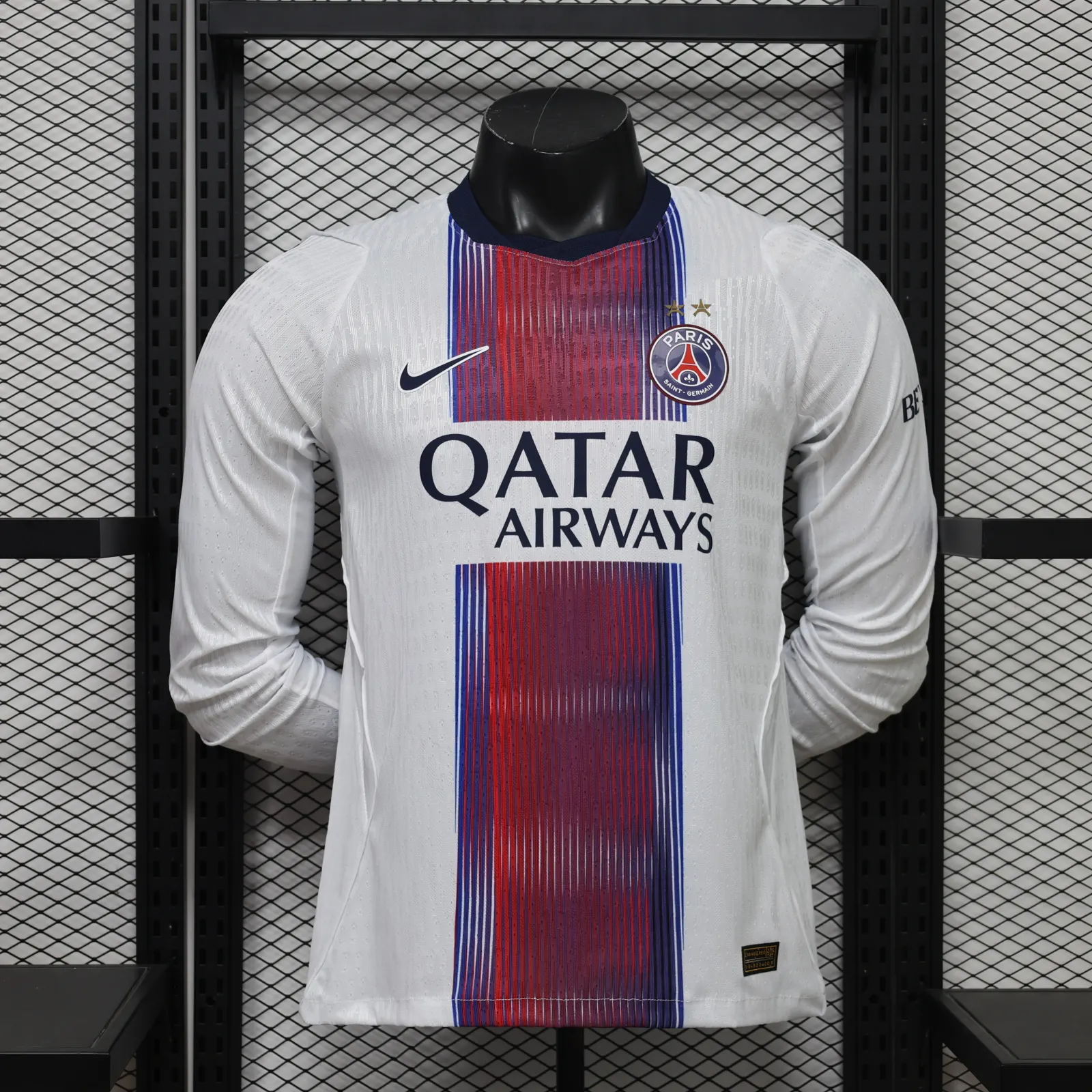 2026-27 Paris Saint-Germain Away Long-Sleeve Jersey (Double Stars) - Player Version