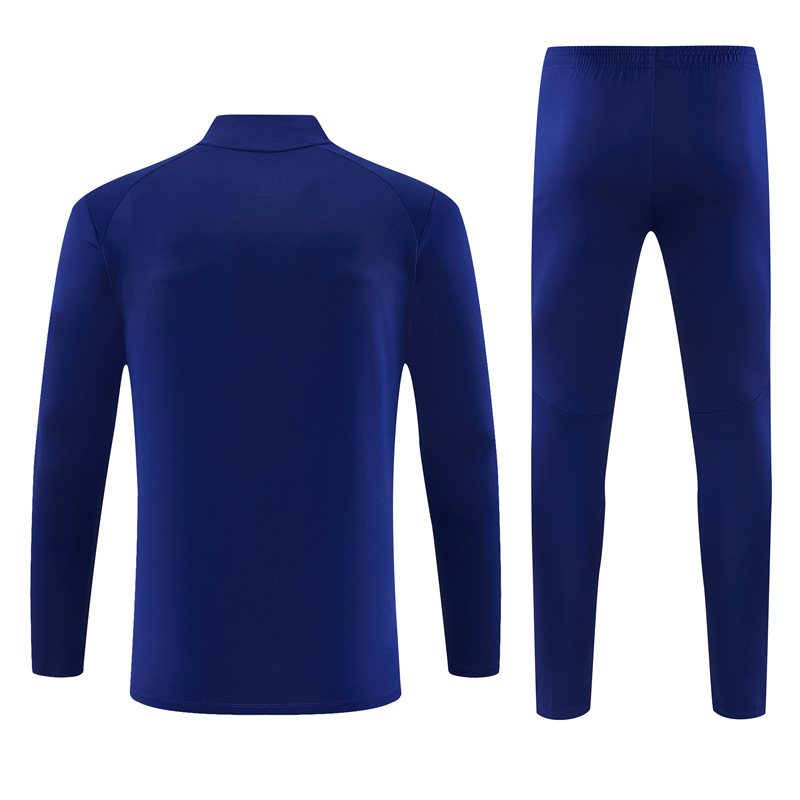 2026-27 Marseille Blue Half-Zip Training Jersey