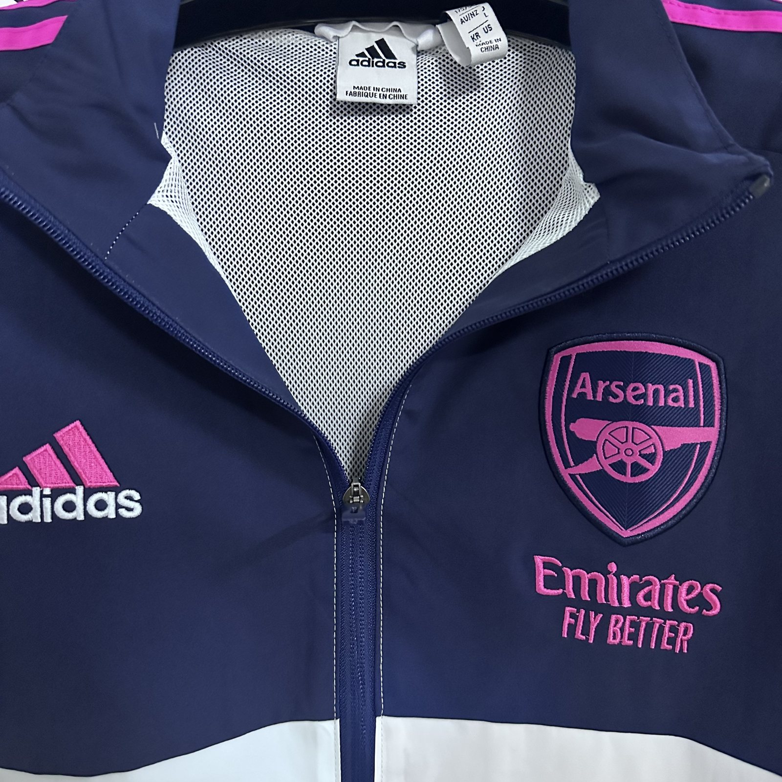 2025-26 Arsenal full rainproof windbreaker jacket