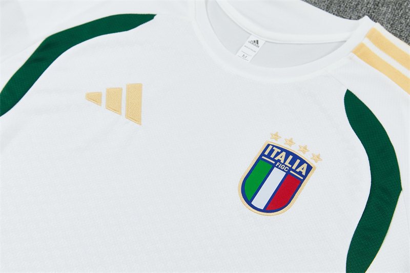 2026-27 Italy White Short-Sleeve Training Jersey