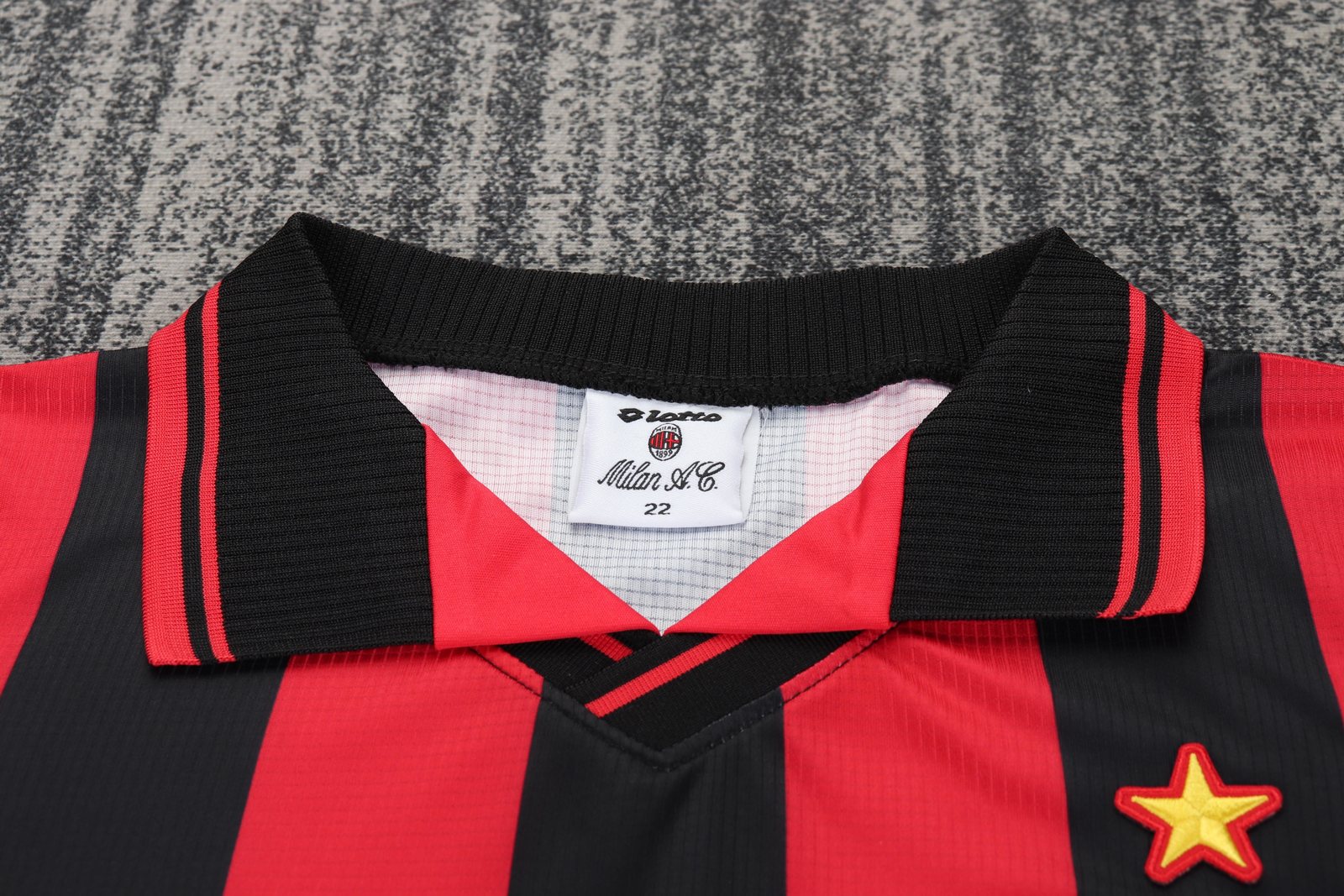 1997-98 AC Milan Home Retro Jersey - Kids