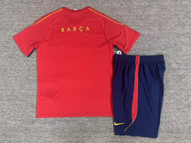 2026-27 Barcelona Red Short-Sleeve Training Jersey