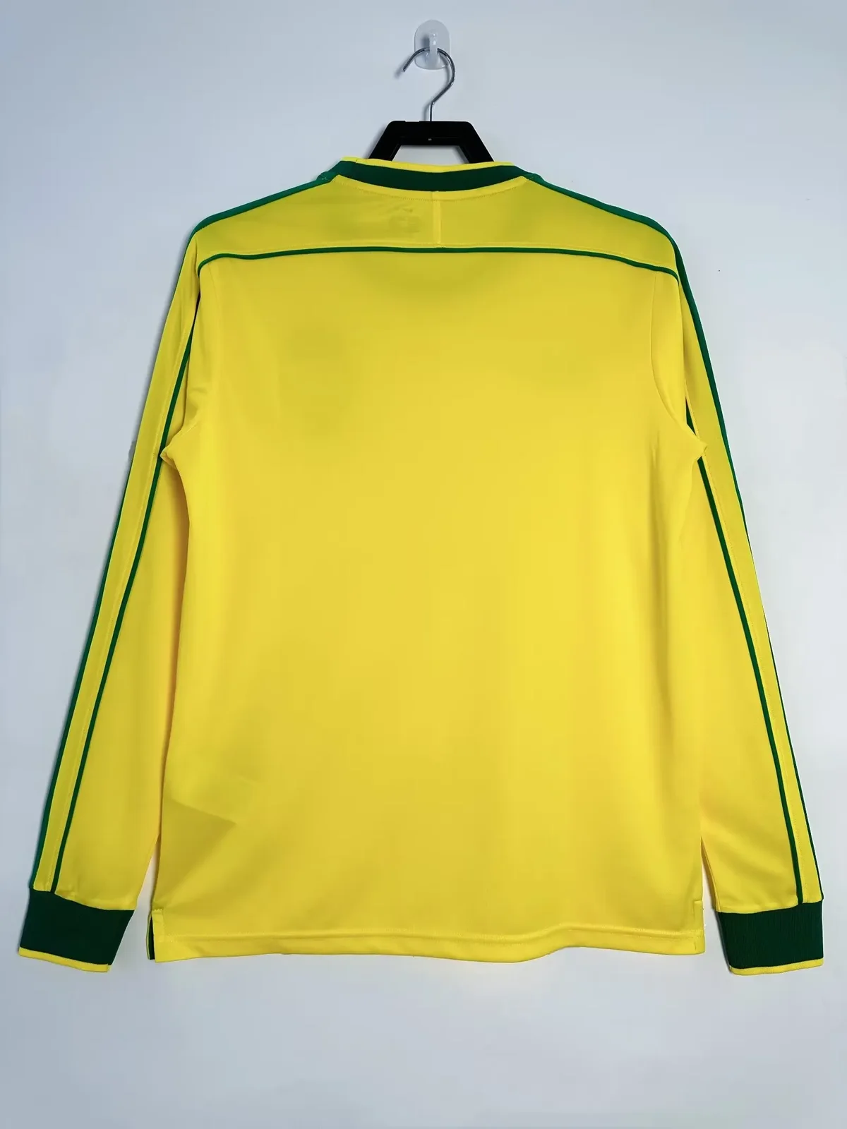 1998 Brazil Home Long Sleeve Retro Jersey