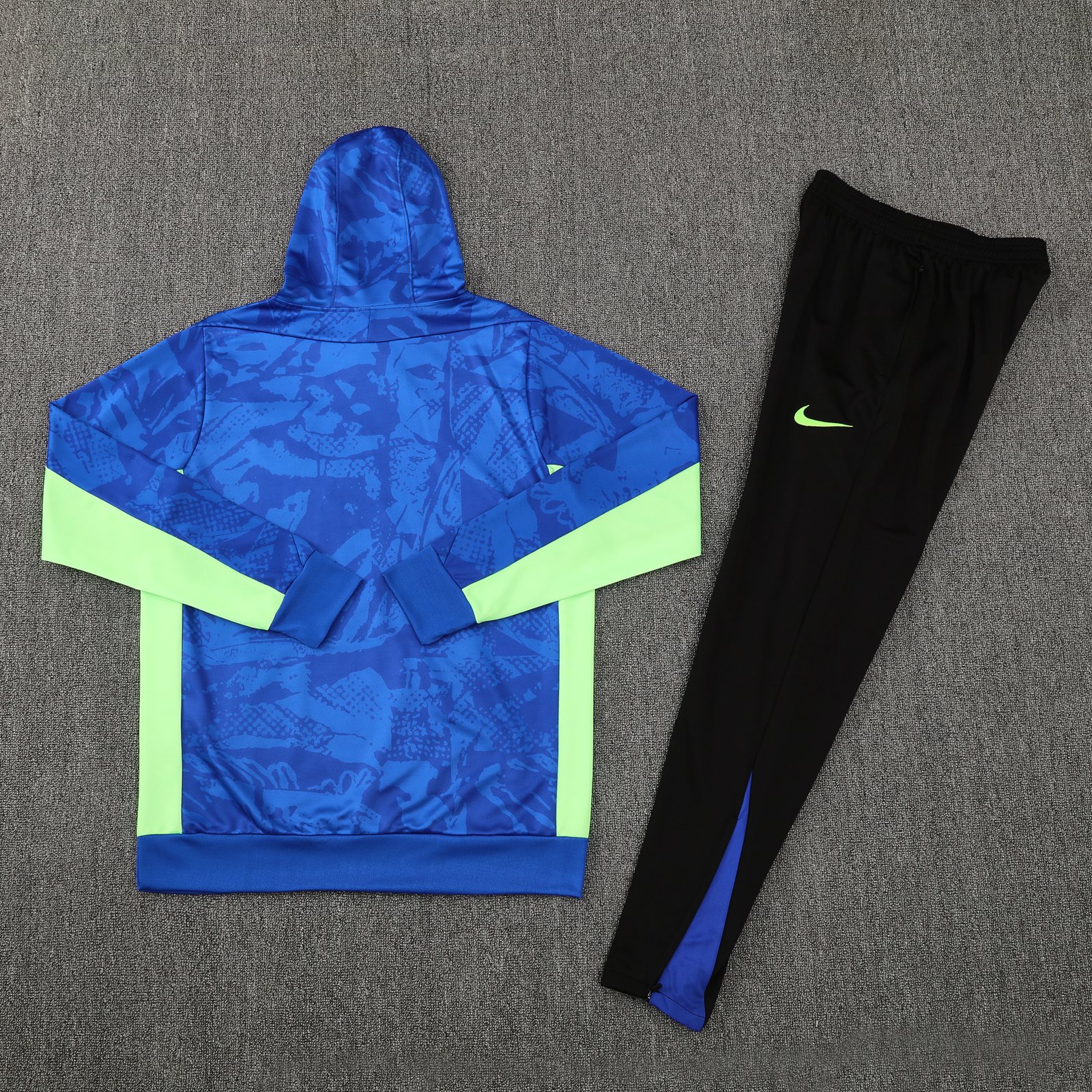 2025-26 Barcelona Blue Half-Zip Training Jersey
