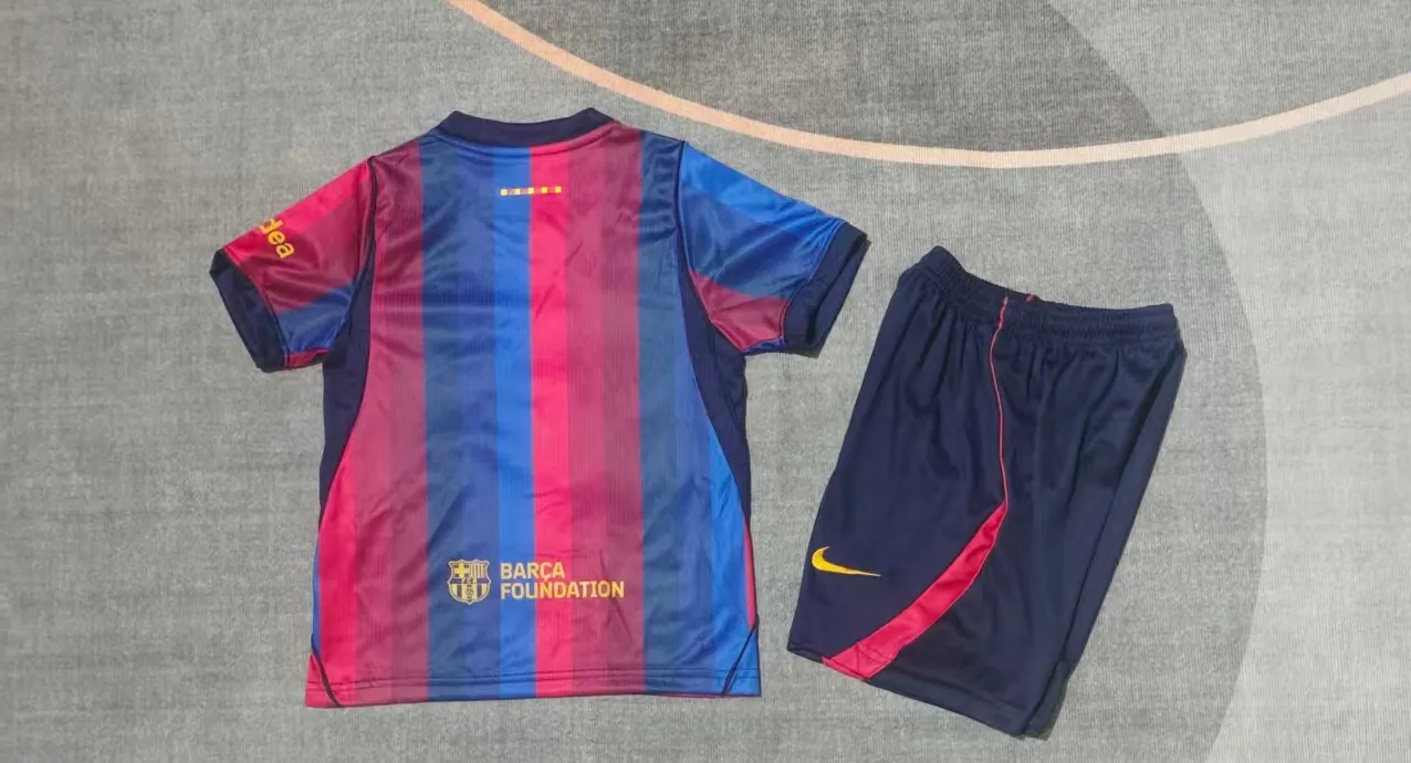 2026-27 Barcelona Home Jersey – Kids' Version