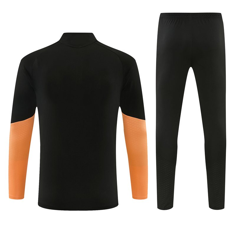2026-27 Arsenal Black Half-Zip Training Kit