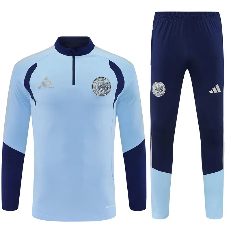 2026-27 Ajax Light Blue Half-Zip Training Suit
