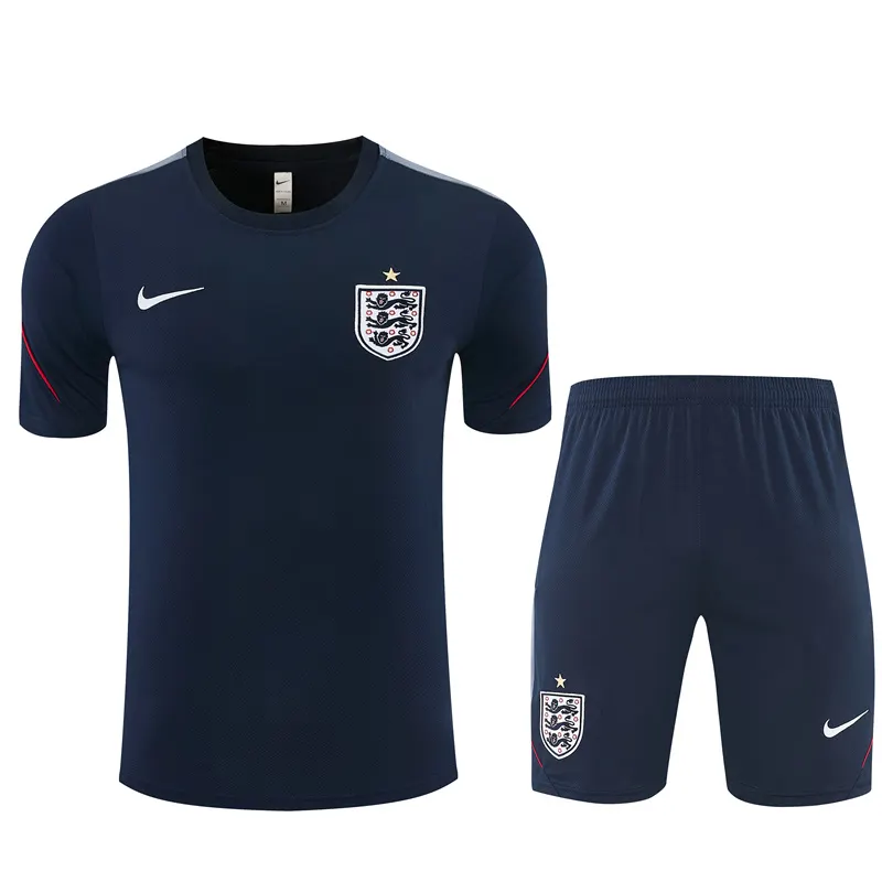 2026-27 England Royal Blue Short-Sleeve Training Jersey