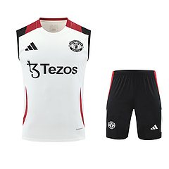 2025-26 Manchester United training vest jersey