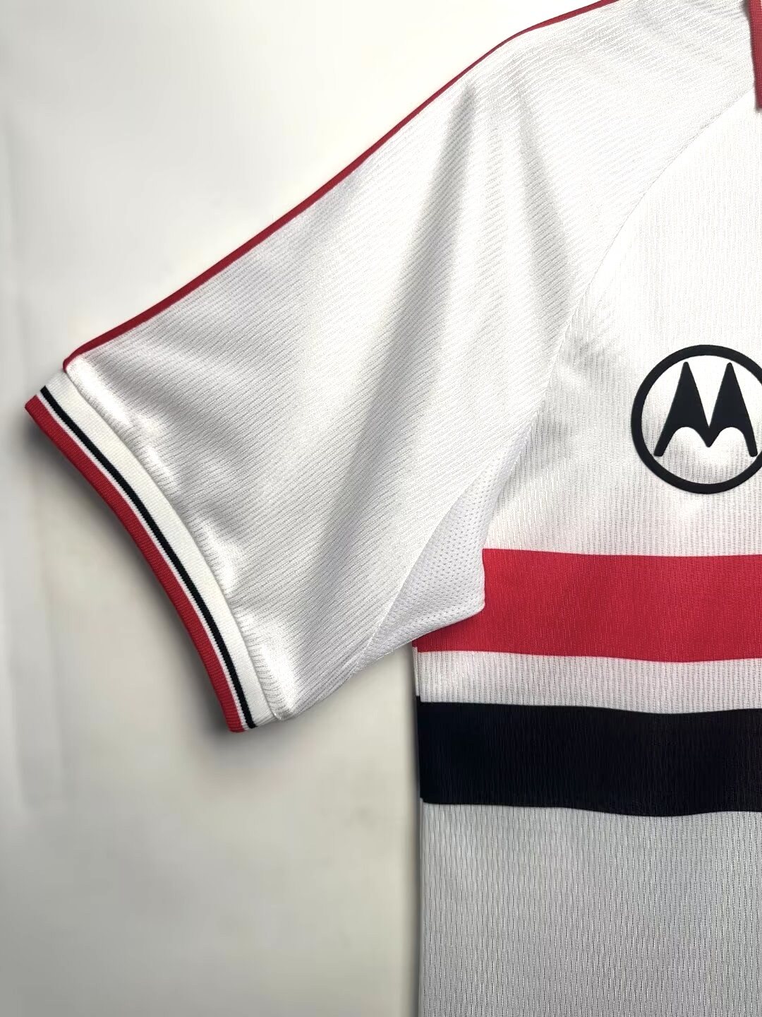 2000 Sao Paulo home retro jersey with collar
