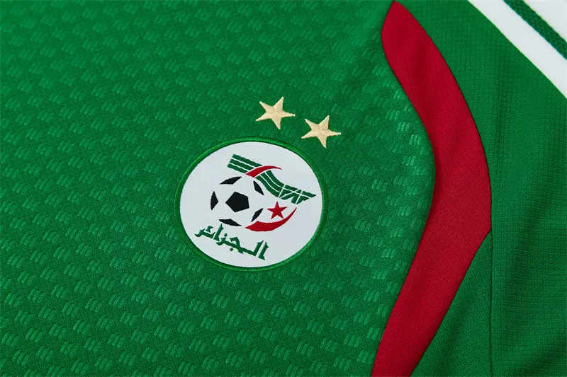 2026-27 Algeria Green Short-Sleeve Training Jersey