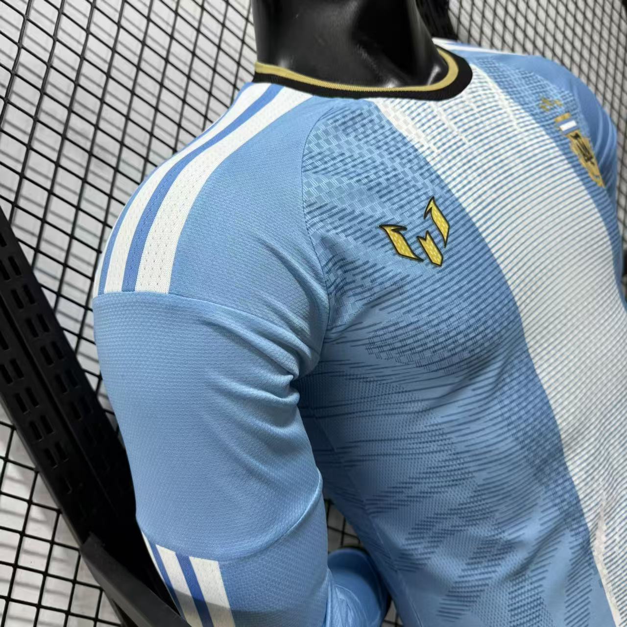 2026-27 Argentina Messi Commemorative Long-Sleeve Jersey – Player Version