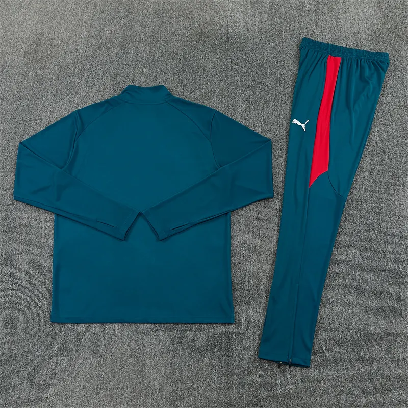 2026-27 Portugal Dark Green Half-Zip Training Top
