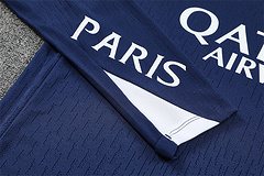 2025-26 Paris Saint-Germain Royal Blue Half-Dress Training Jersey