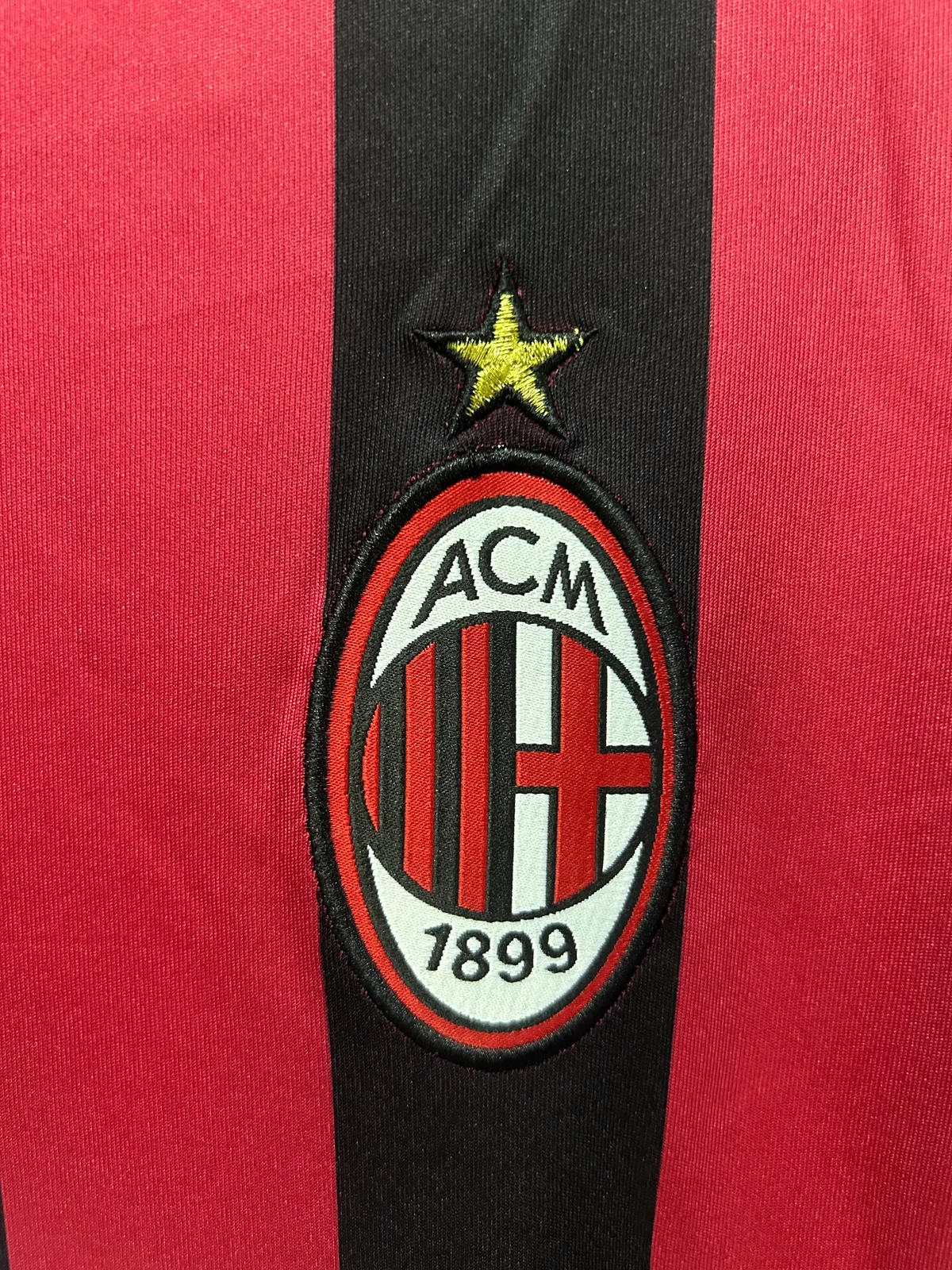 2009-10AC Home Long Sleeve Retro Jersey