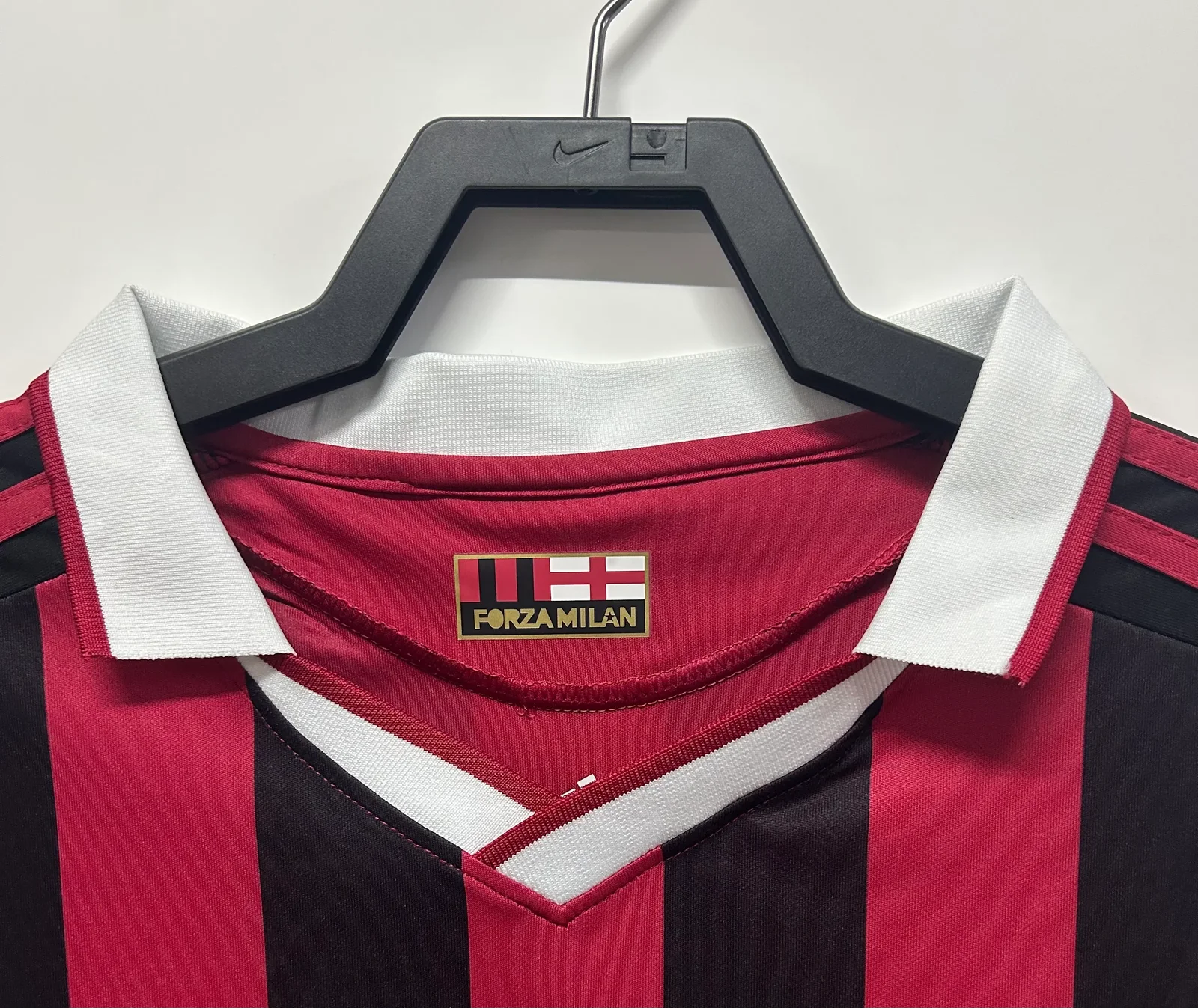 2009-10AC Home Long Sleeve Retro Jersey
