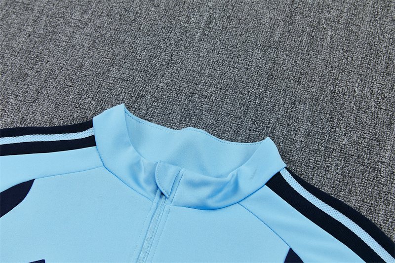 2026-27 Argentina Light Blue Half-Zip Training Jersey