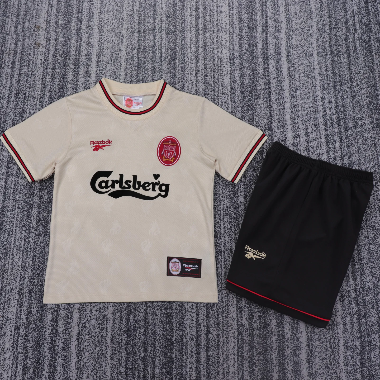 1996-97 Liverpool Away Retro Shirt - Kids