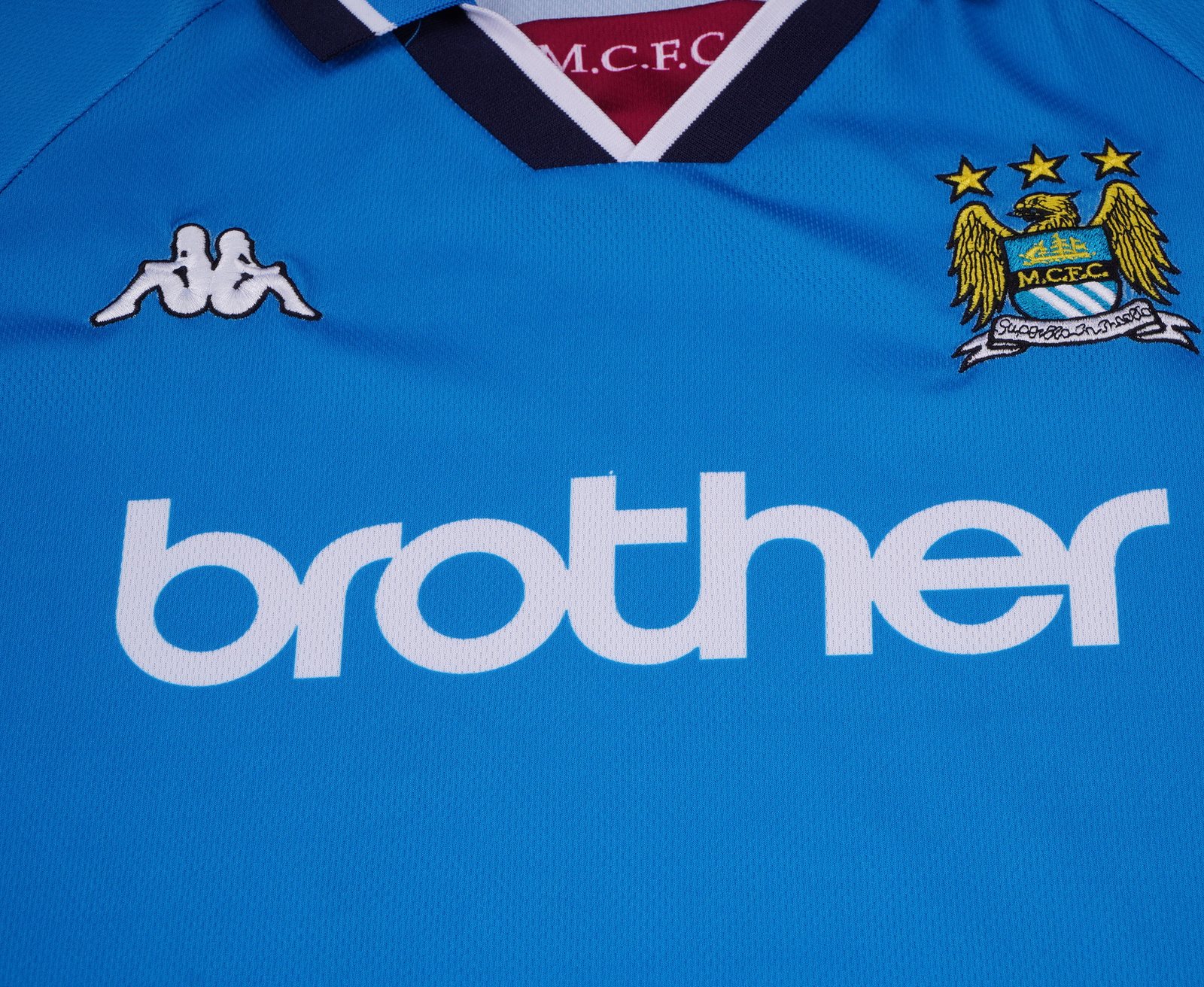 1997-98 Manchester City Home Jersey – Kids'