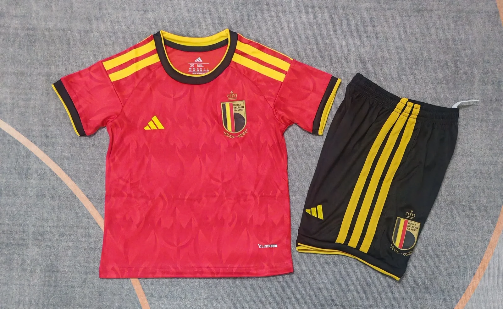 2025-26 Belgium Home Jersey - Children's Clothing