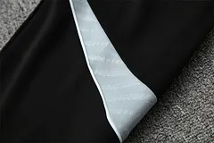 2025-26 Argentina Black Half-zip Training Jersey