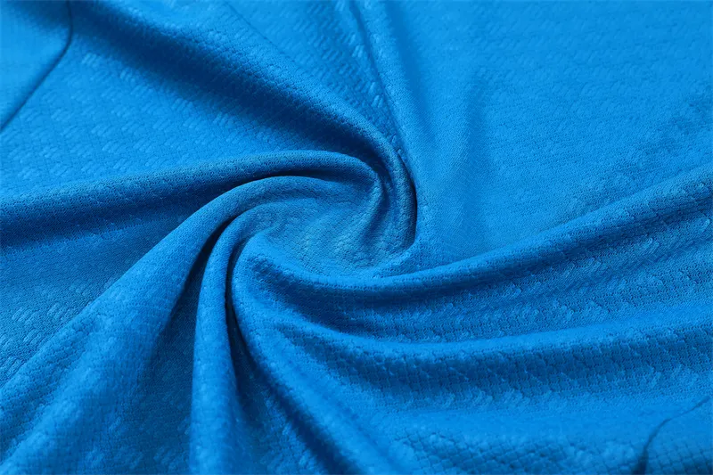 2026-27 Spain Team Lake Blue Short-Sleeve Training Jersey (Two Stars)