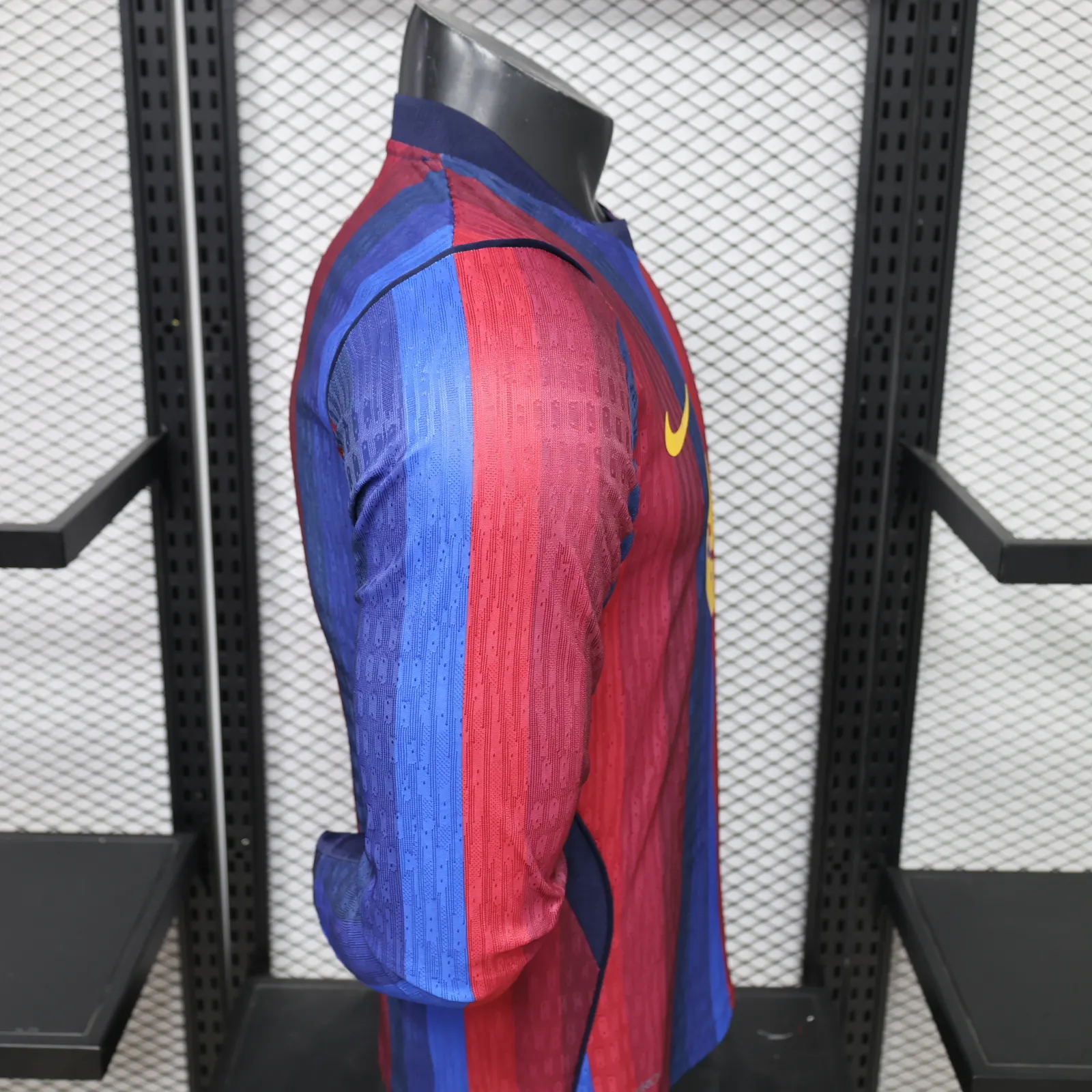 2026-27 Barcelona Home Long-Sleeve Jersey – Player Version