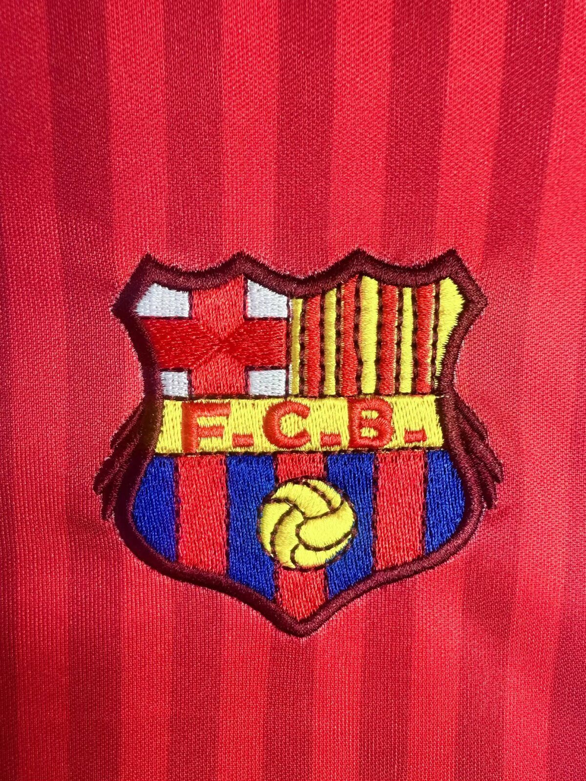 1989-92 Barcelona home retro jersey