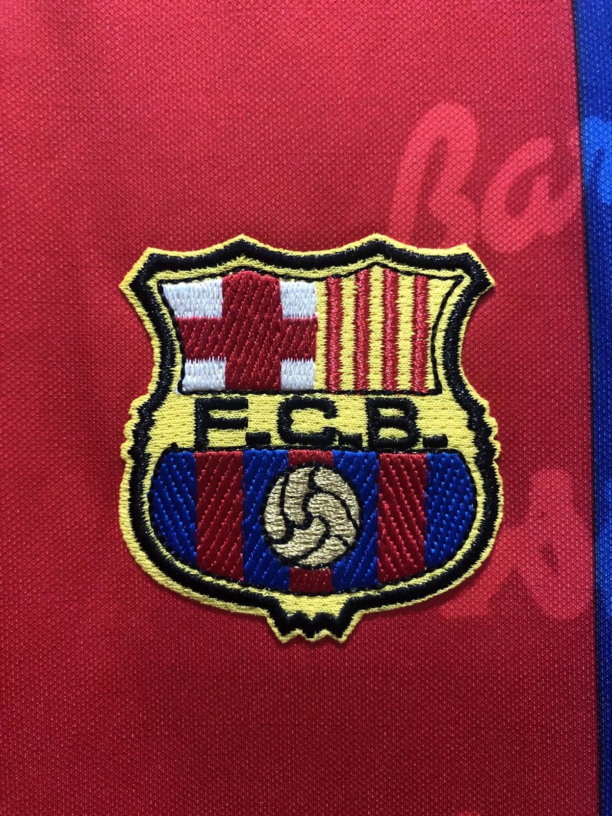 1992-95 Barcelona home retro jersey
